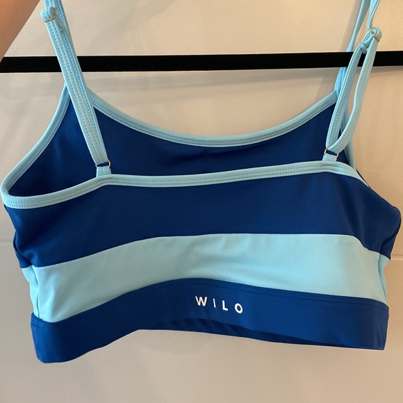 WILO Blue Sports Bra - Picture 2 of 3